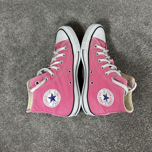 Converse Chuck Taylor All Star High Top 147132F Women’s Sz 7.5 Pink Skate Shoes - Picture 7 of 12